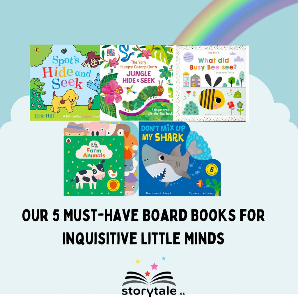 Our Top 5 Board Books for Inquisitive Little Minds